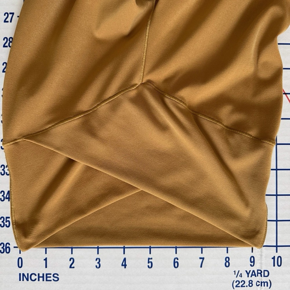 Aerie Offline Real Me Crossover‎ Flare Leggings Small Mustard Ecru - Picture 9 of 13
